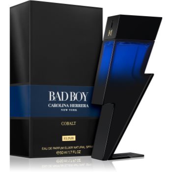 CAROLINA HERRERA Bad Boy Cobalt Elixir Eau de Parfum pentru bărbați - imagine 3